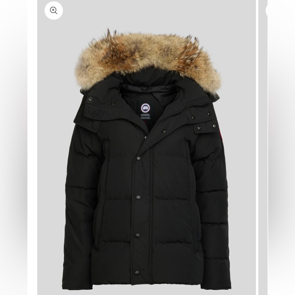 Like New! Canada Goose Fur Trimmed Hooded Parka